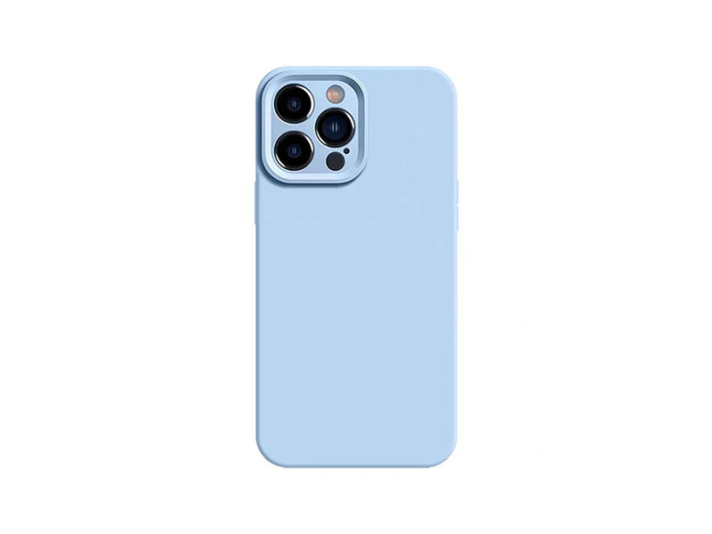 蓝色iphone硅胶...